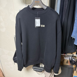 시스템옴므 로고 스웻셔츠