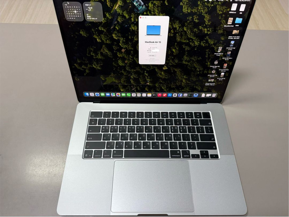 맥북에어 M4 15인치 16GB/256GB 새상품급 이미지