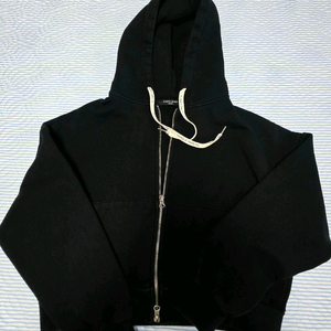 플라스틱아일랜드 겨울 기모 후드 집업 가디건 이미지