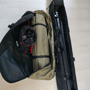 (새상품)홀리데이 대형 블랙코팅 300D 렉타 타프 + 울트라진 폴대 이미지