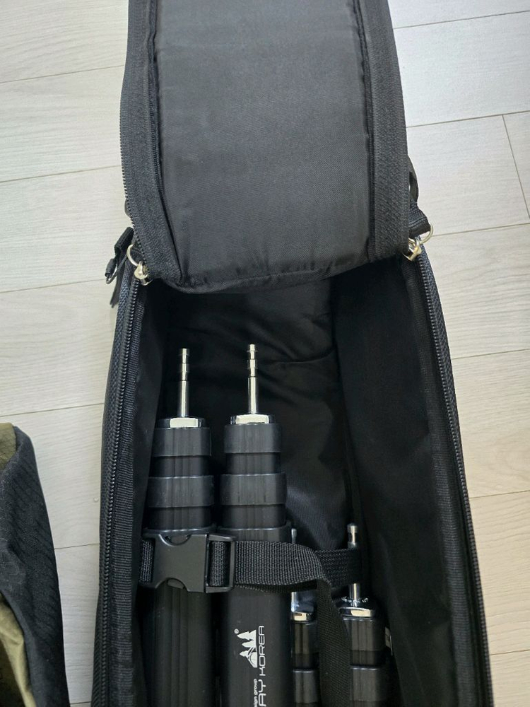 (새상품)홀리데이 대형 블랙코팅 300D 렉타 타프 + 울트라진 폴대 이미지