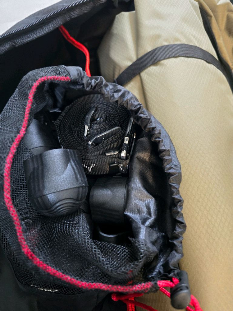 (새상품)홀리데이 대형 블랙코팅 300D 렉타 타프 + 울트라진 폴대 이미지