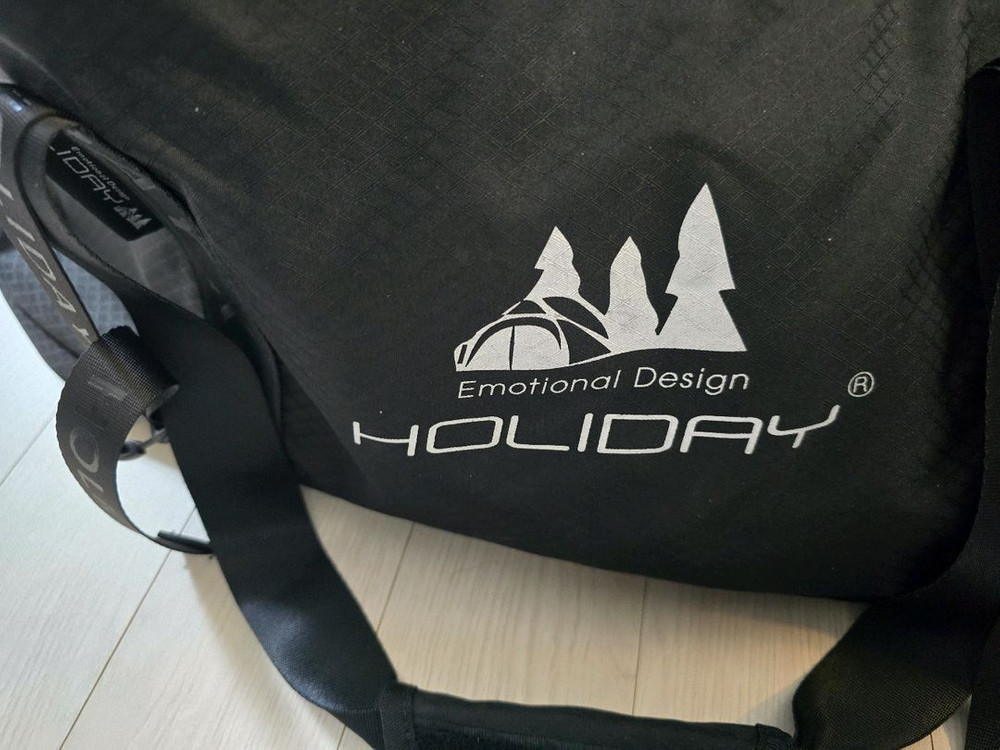 (새상품)홀리데이 대형 블랙코팅 300D 렉타 타프 + 울트라진 폴대 이미지