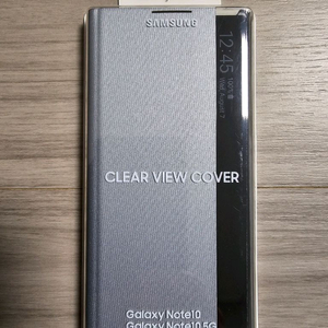 [미개봉]삼성정품 갤럭시노트10+ 클리어 뷰 커버/케이스 팝니다.