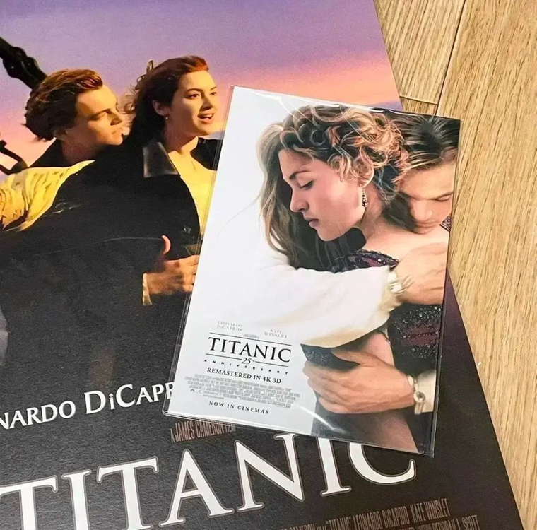 타이타닉 A3 포스터 CGV 북마크 영화 레오나르도디카프리오 케이트윈슬렛 이미지