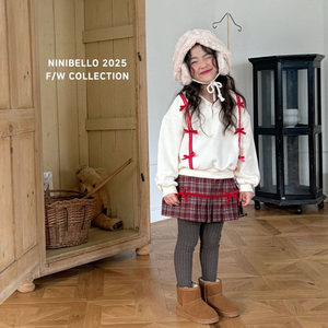 니니벨로 스커트 버건디M 새상품