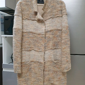 [여성66] 정품 랑방 한섬 양털 자켓 상태굿