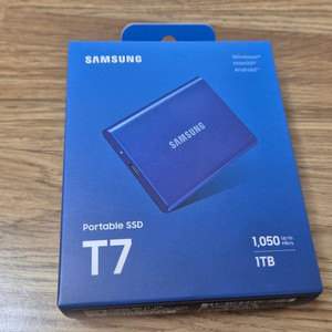 삼성 포터블 SSD T7 1TB