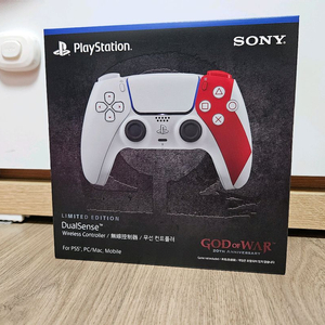 플스5 듀얼센스 갓오브워 20주년 미개봉