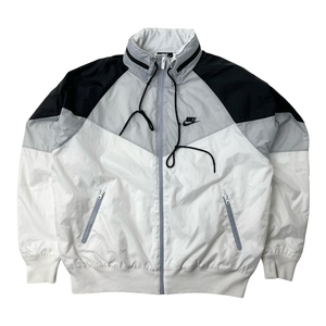 [중고] 나이키 빅스우시 집업 바람막이 화이트 M 이미지