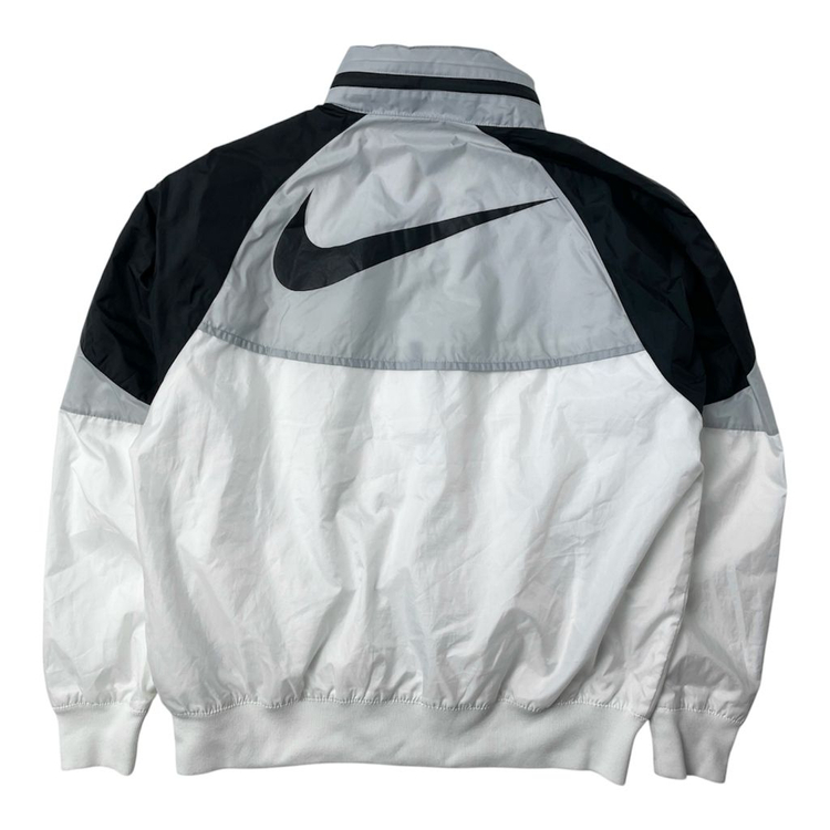 [중고] 나이키 빅스우시 집업 바람막이 화이트 M 이미지