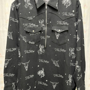 더 레터스 오버핏 아노락 셔츠 정품