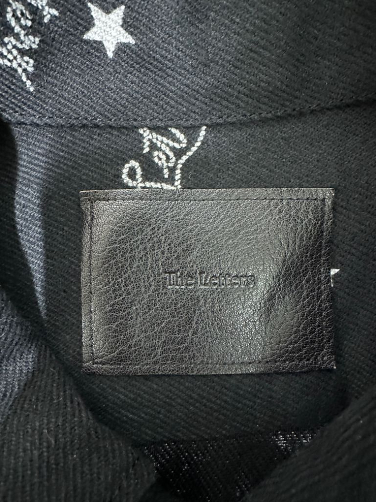 더 레터스 오버핏 아노락 셔츠 정품--2