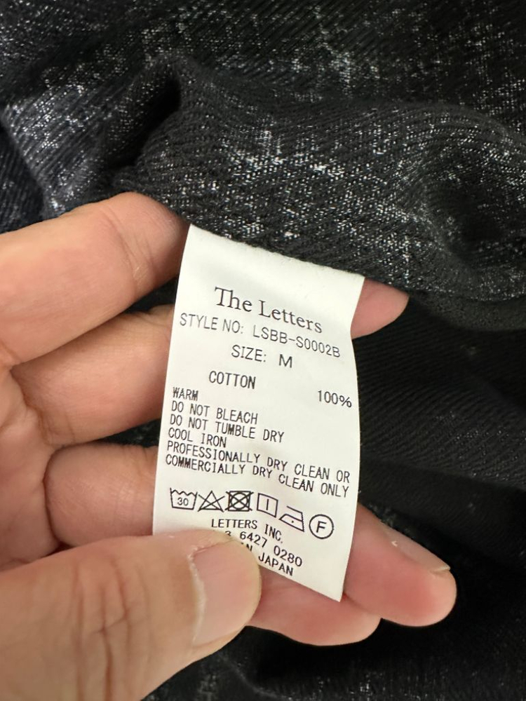 더 레터스 오버핏 아노락 셔츠 정품--3