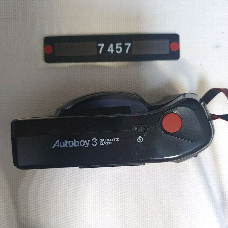 캐논 오토보이 3 데이터백 필름카메라 이미지