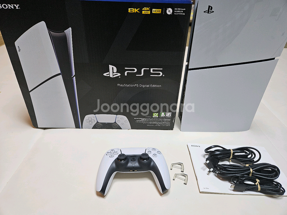 PS5 슬림 디지털 풀박스 신품급--0