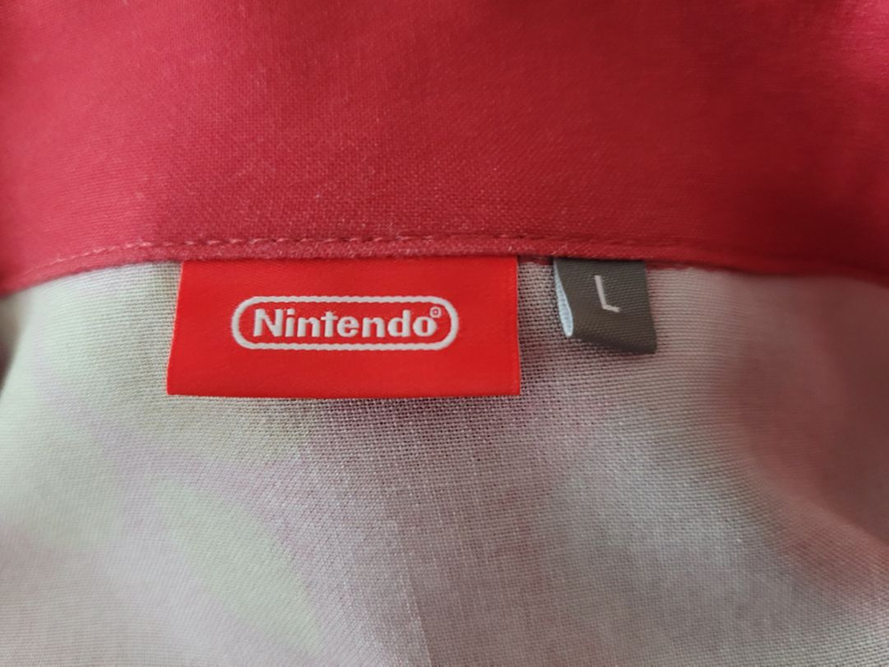 동물의숲 해피홈 파라다이스 셔츠 L 닌텐도--3