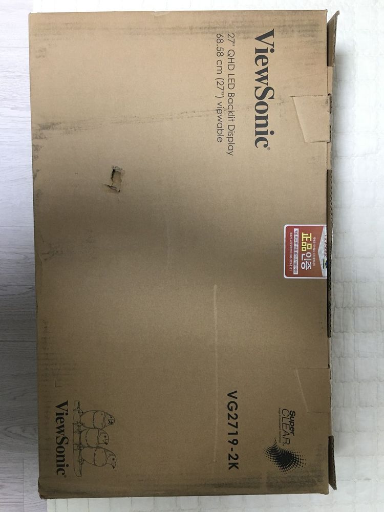 ViewSonic 27인치 QHD 모니터--2