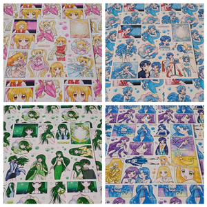 고전애니 피치피치핏치 애니인스 스티커 다꾸