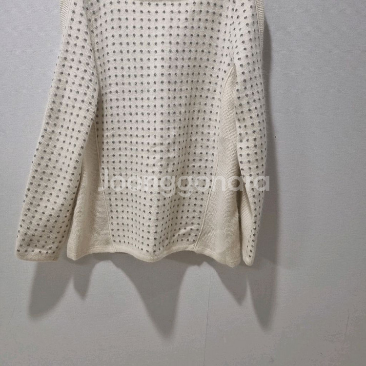 SYSTEM] 아이보리 울·앙고라 혼방 도트 니트 F--3