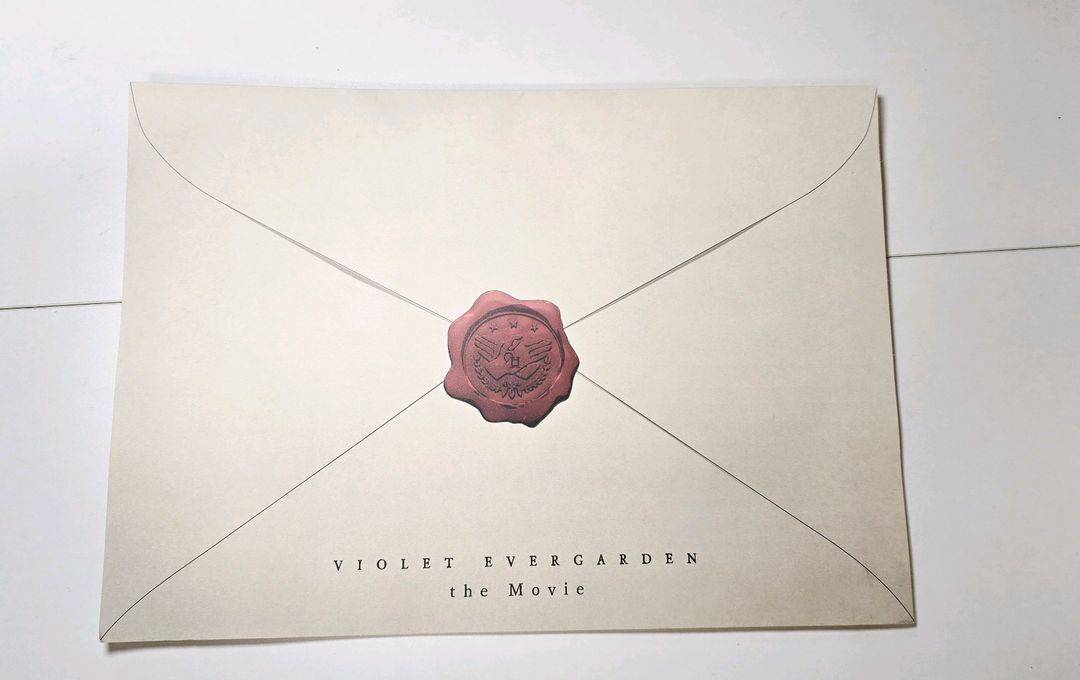 바이올렛에버가든 메가박스 특전 A4파일 이미지