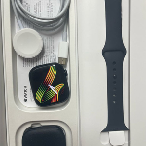 애플워치10 42mm 제트블랙 SSS급