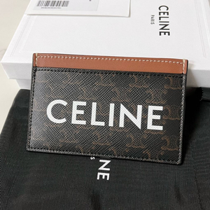 [S+급/정품] 셀린느 로고 트리옹프 카드지갑
