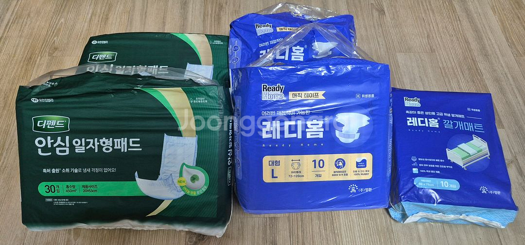 안심패드, 매직테이프, 깔개매트 (개봉 새제품)--0