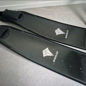 더블케이 블랙팁 카본핀 오리발 5호 롱핀 코르자 풋포켓