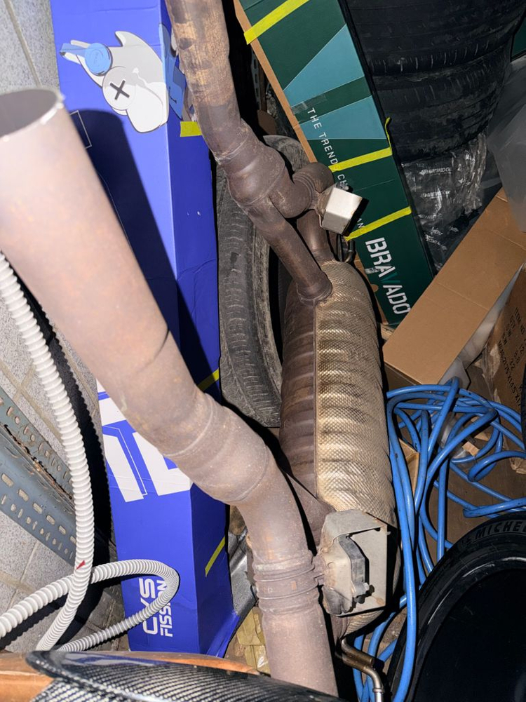 벤츠 amg gt / gts (c190) 순정 스포츠 가변배기--1