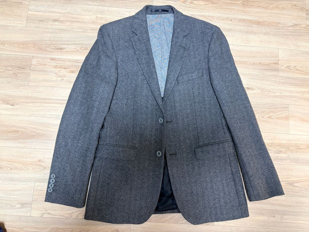 DKNY 정품 헤링본 남성 정장 재킷--0