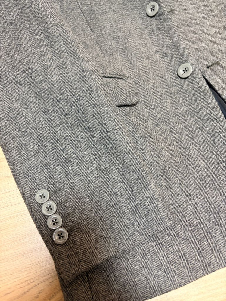 DKNY 정품 헤링본 남성 정장 재킷--1