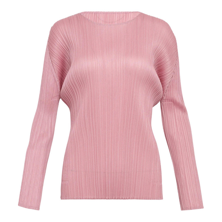 플리츠플리즈 9월 로즈핑크 탑 3사이즈 새상품--0