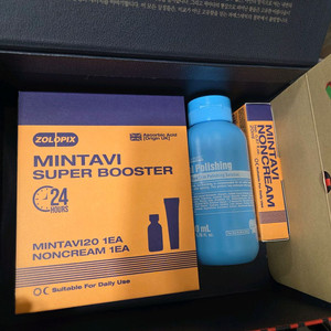 졸로픽스 민타비 앰플 논크림 세트