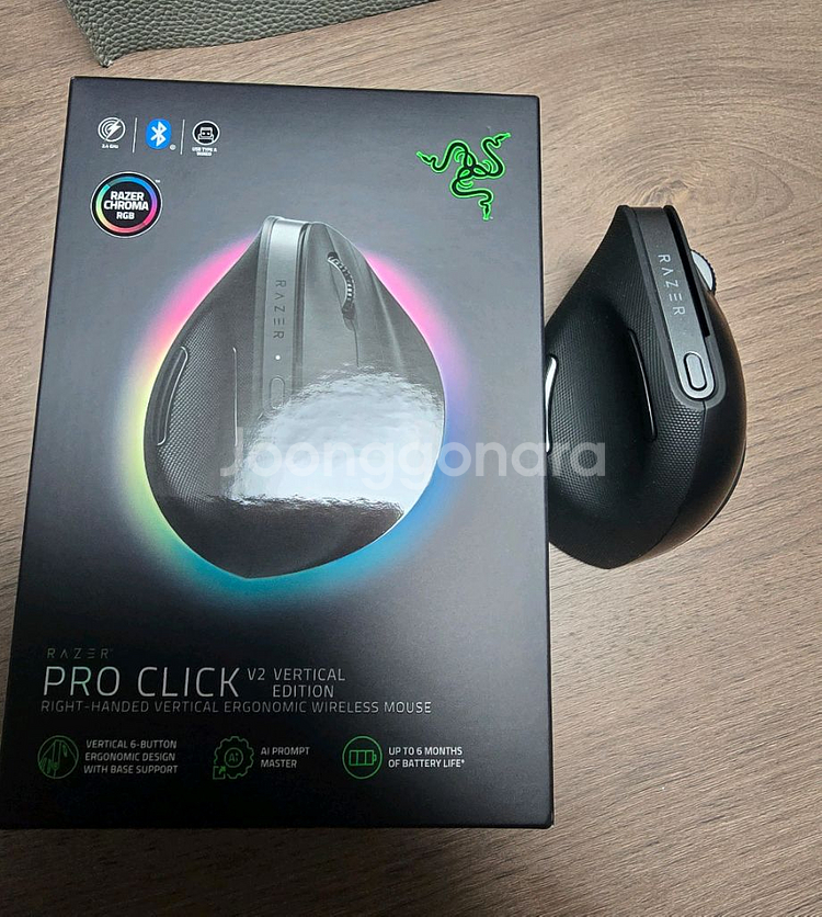 레이저 프로클릭 v2 버티컬 에디션--0