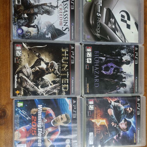 플스3 게임 타이틀 바하5, 6, 어쎄신크리드 등 6개