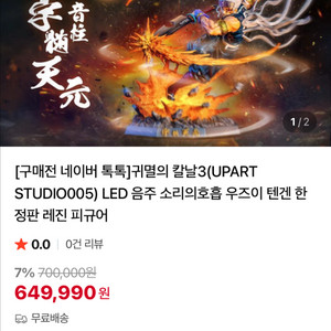 귀멸의 칼날 우즈이 텐겐 피규어