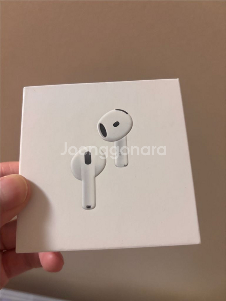 미개봉 새상품 애플 에어팟 4세대 노이즈 캔슬링--0