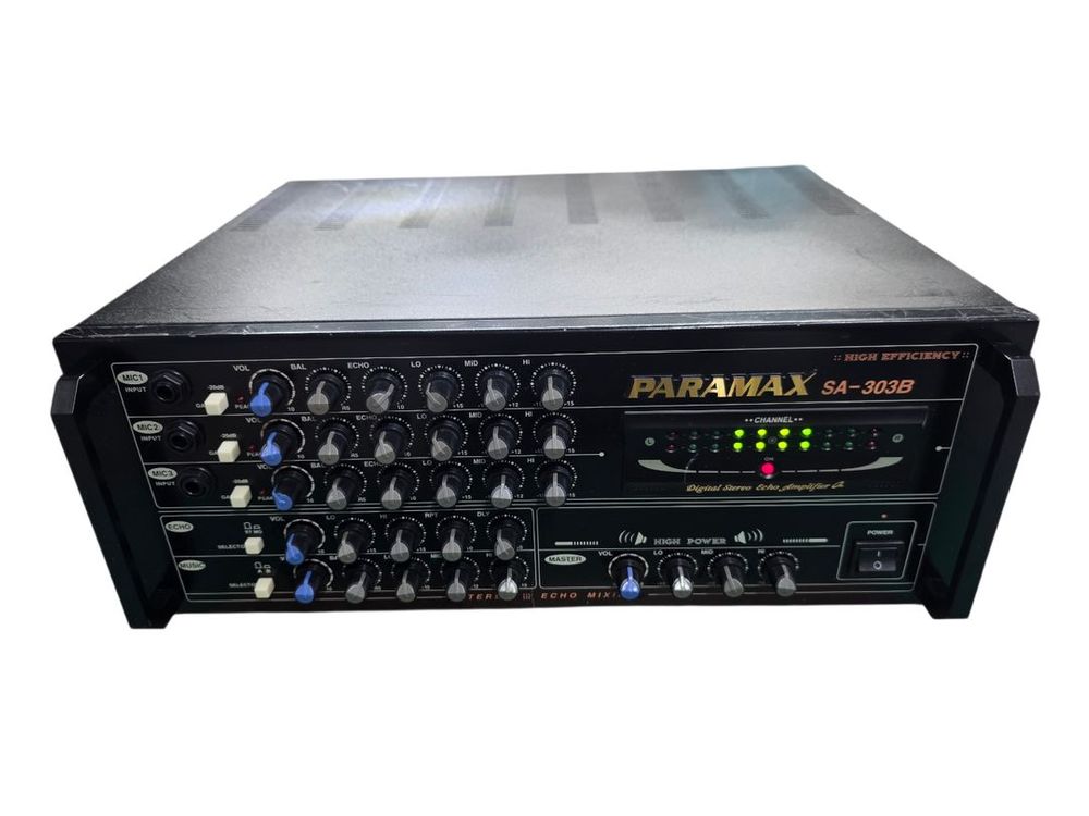 PARAMAX SA-303B 노래방 앰프--0