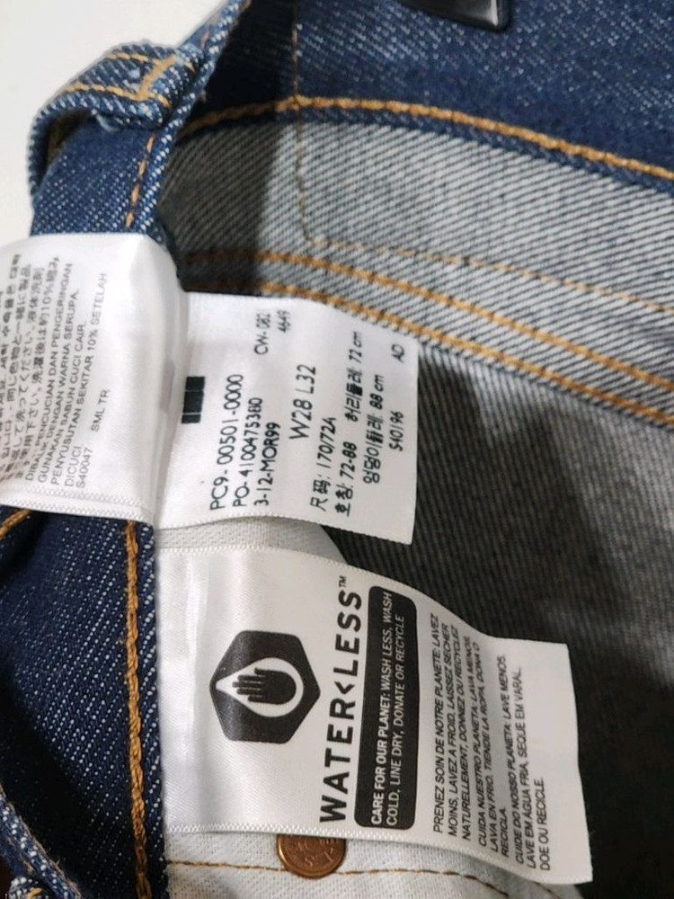 (28) 리바이스 501 청바지 생지 데님팬츠 레드탭 이미지