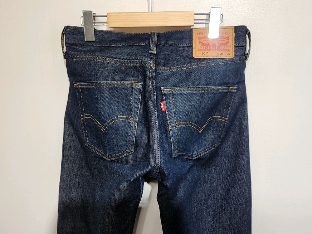 (28) 리바이스 501 청바지 생지 데님팬츠 레드탭 이미지
