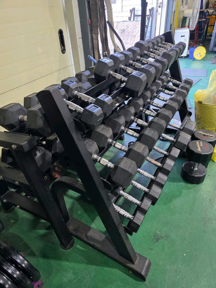 고정식바벨 중량원반 중량봉이지바 아령 중고아령 덤벨 이미지