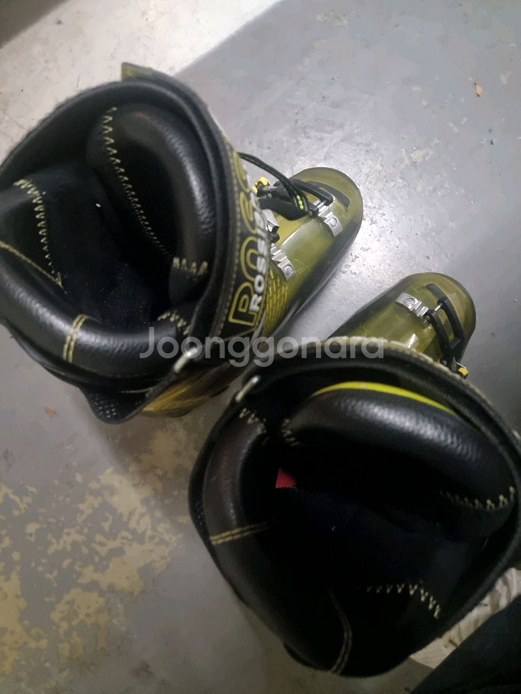 260.265.275스키부츠 팝니다ㅡ렌탈용아님.스키플레이트도 세트가능.--2