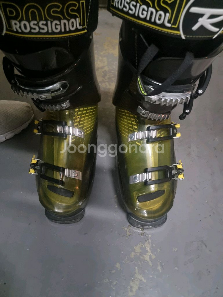260.265.275스키부츠 팝니다ㅡ렌탈용아님.스키플레이트도 세트가능.--3