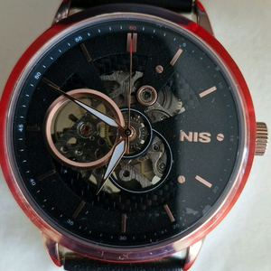국정원 절대시계 NIS 오토메틱 로즈골드 미사용 남자시계 수집품