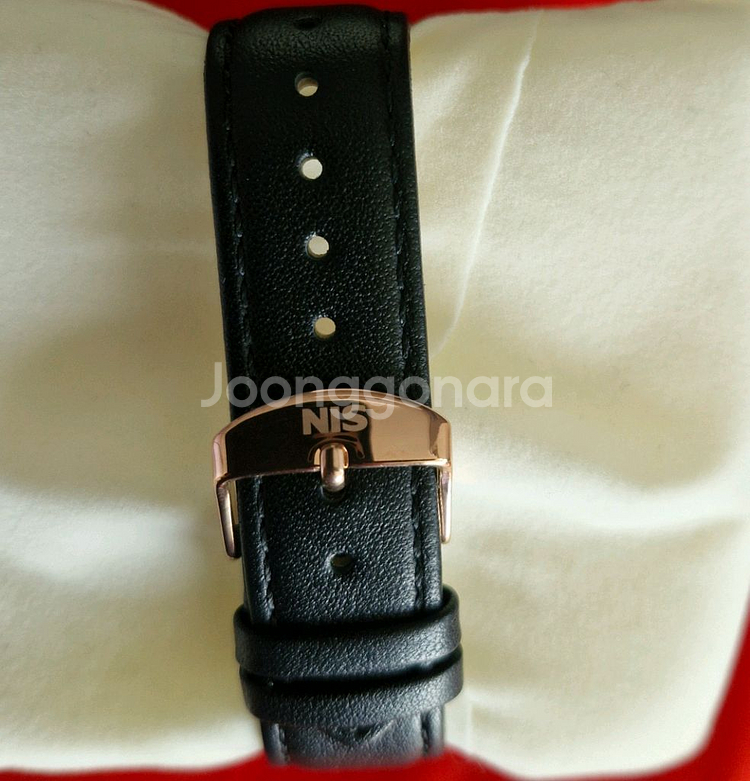 국정원 절대시계 NIS 오토메틱 로즈골드 미사용 남자시계 수집품--6