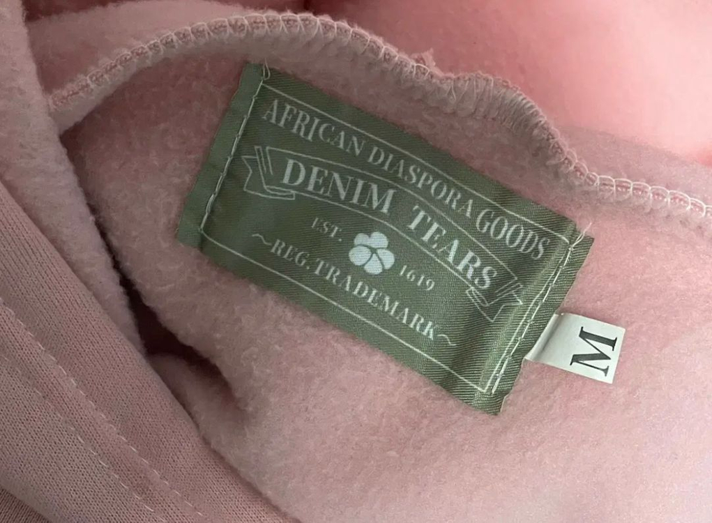 데님티어스 코튼 리쓰 스웨트핑크 후드 이미지