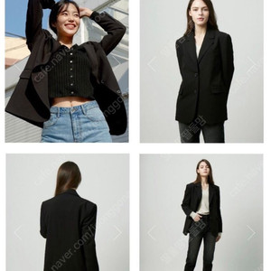 지오다노 정장 세트 블랙 M/28