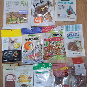 강아지 간식 일괄