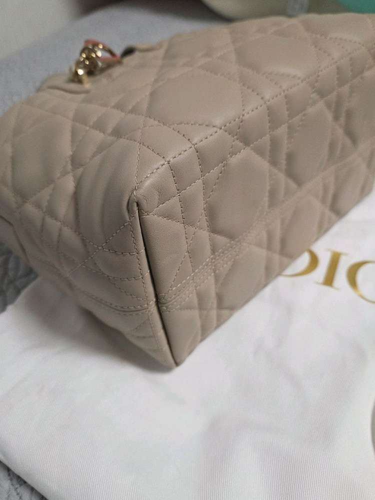 디올 뚜주흐 스몰 베이지--2